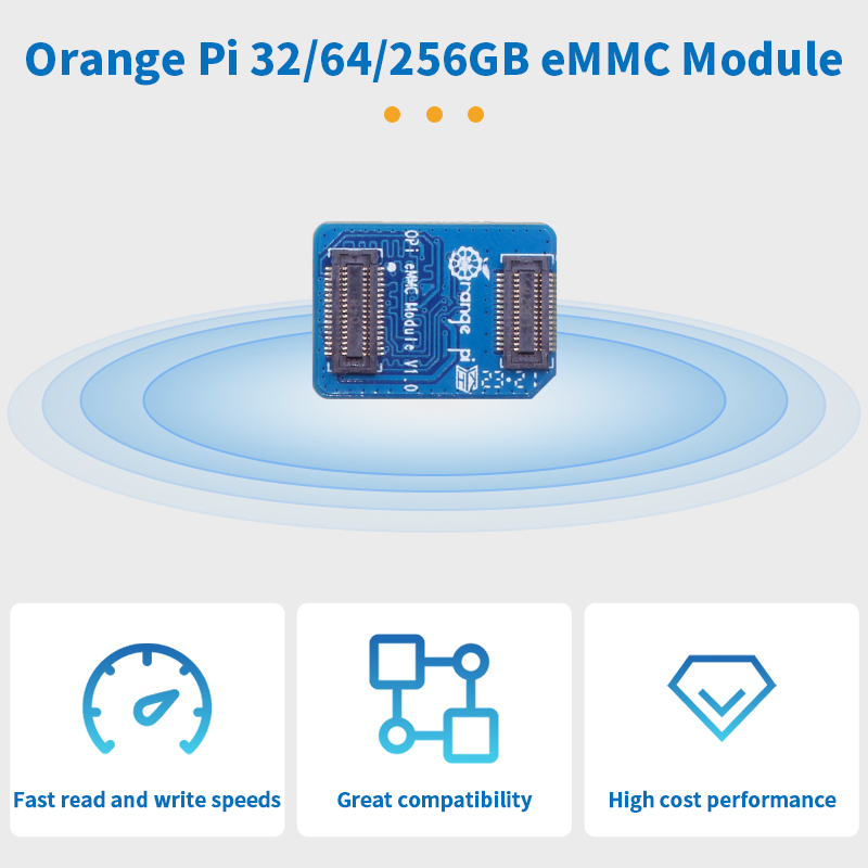 Orange Pi 5 Plus 32Gb - Module EMMC Orange Pi 32 Go