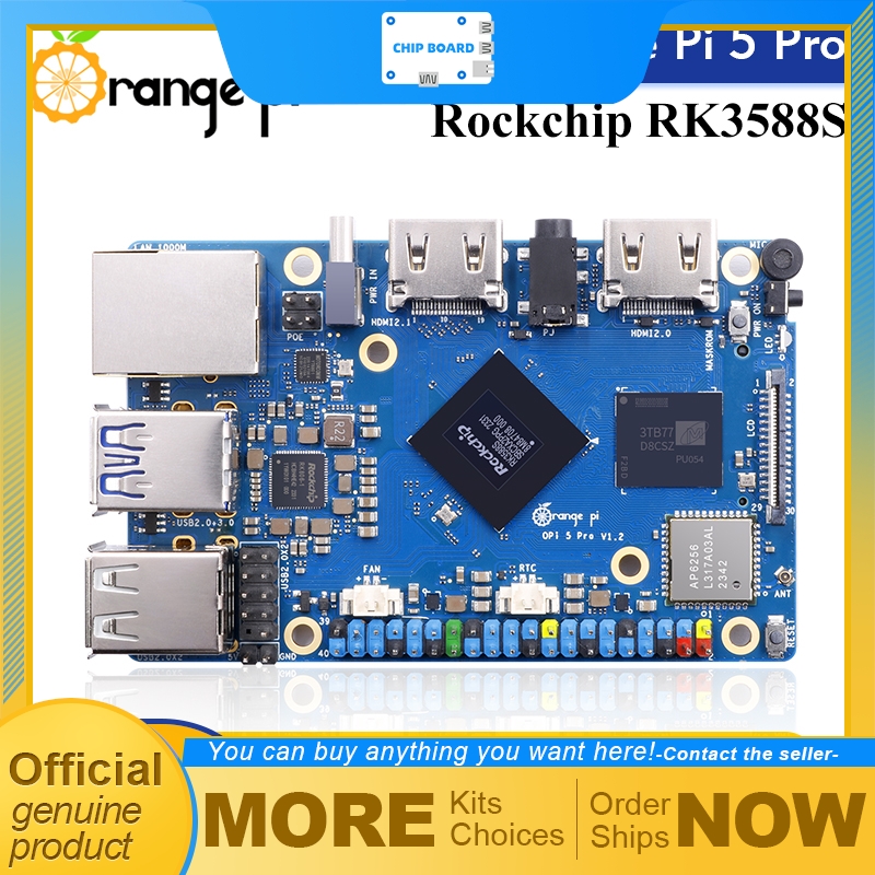 Radxa Rock 5B 16Gb - RK3588S-Powered SBC avec 16 Go LPDDR5,